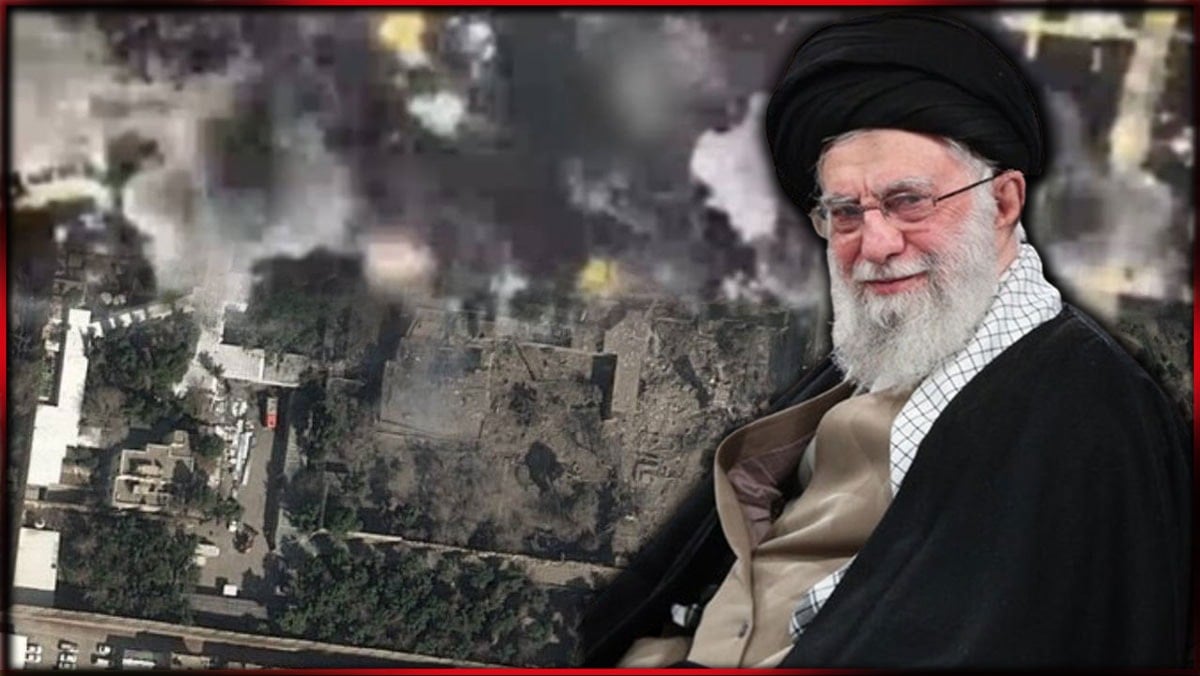 İsrail, Hamaney'in sığınağını böyle vurdu