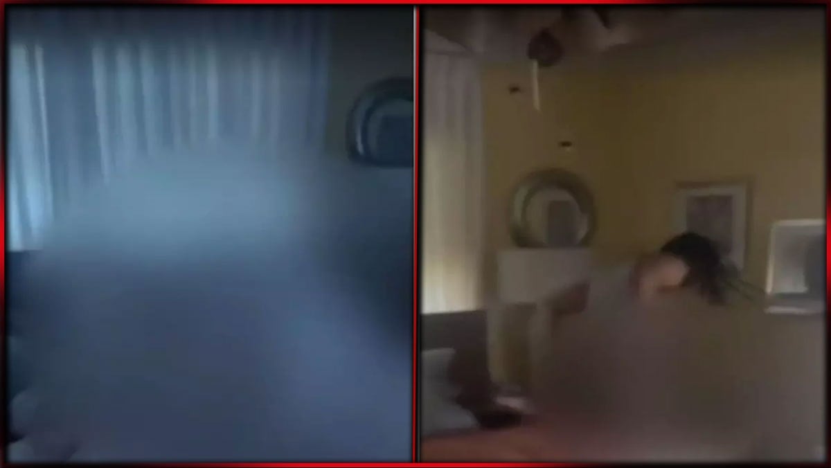 İhanet videosu sosyal medyayı salladı: Sürpriz yapmak için eve erken geldi, karısını arkadaşıyla yatakta buldu