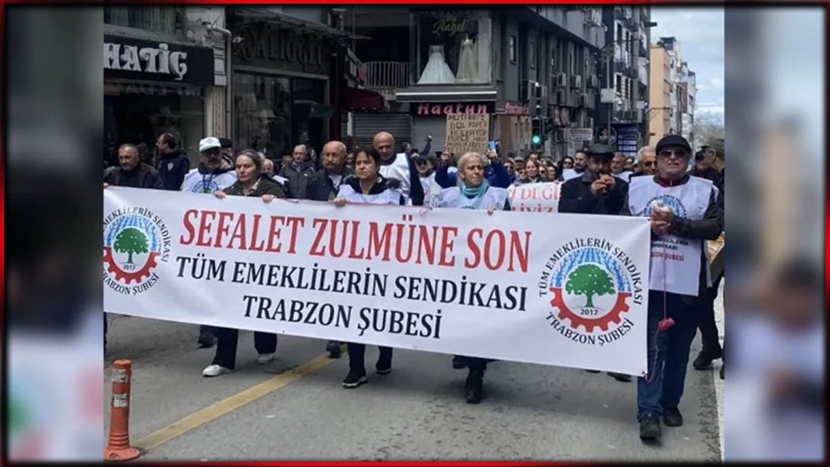 Emeklinin feryadı yeri göğü inletti