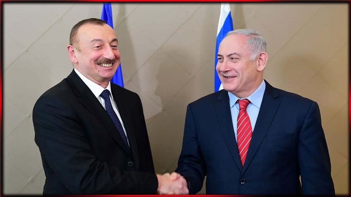 Kardeş Azerilerden İsrail’e özel kutlama!