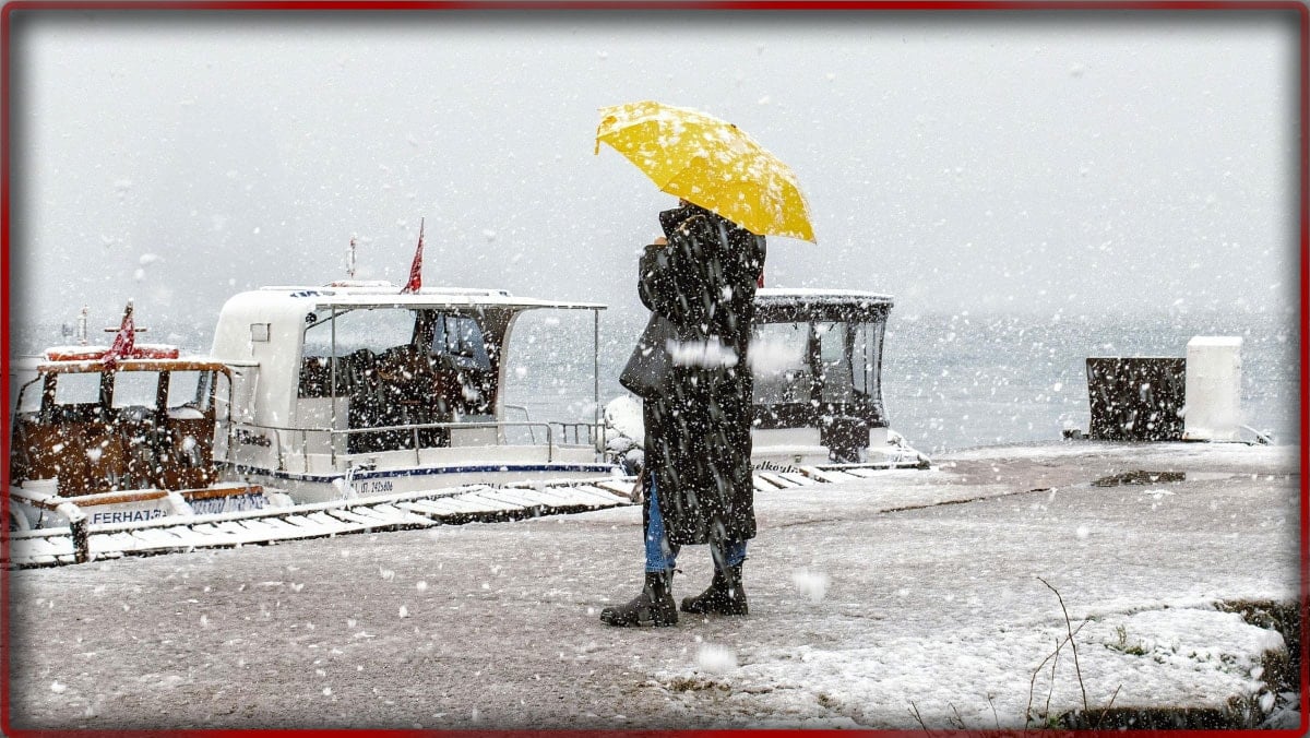 İstanbul'a kış geri dönüyor! Tarih verildi