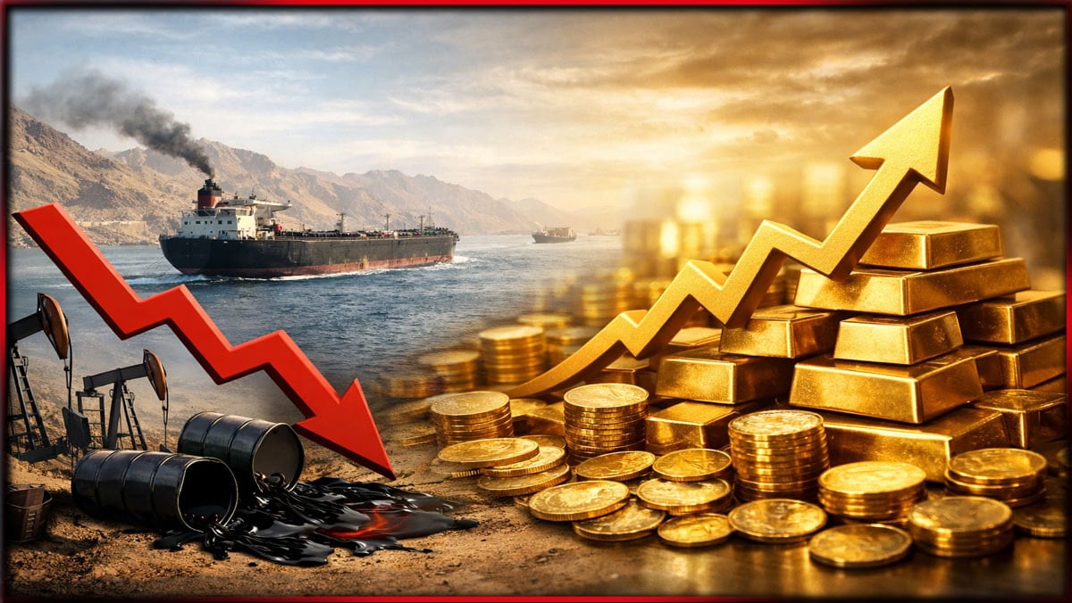 Hüzmüz Boğazı açılınca petrol düştü, altın yükseldi