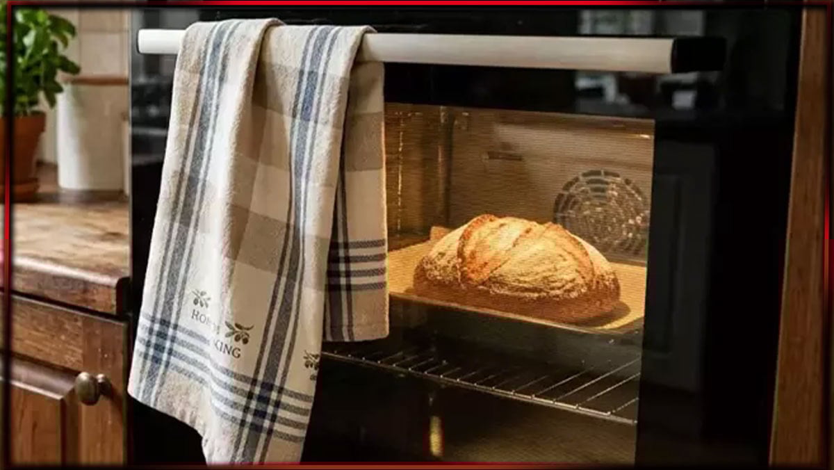 Mutfak bezlerini fırın kapağına asmadan bir kez daha düşünün!