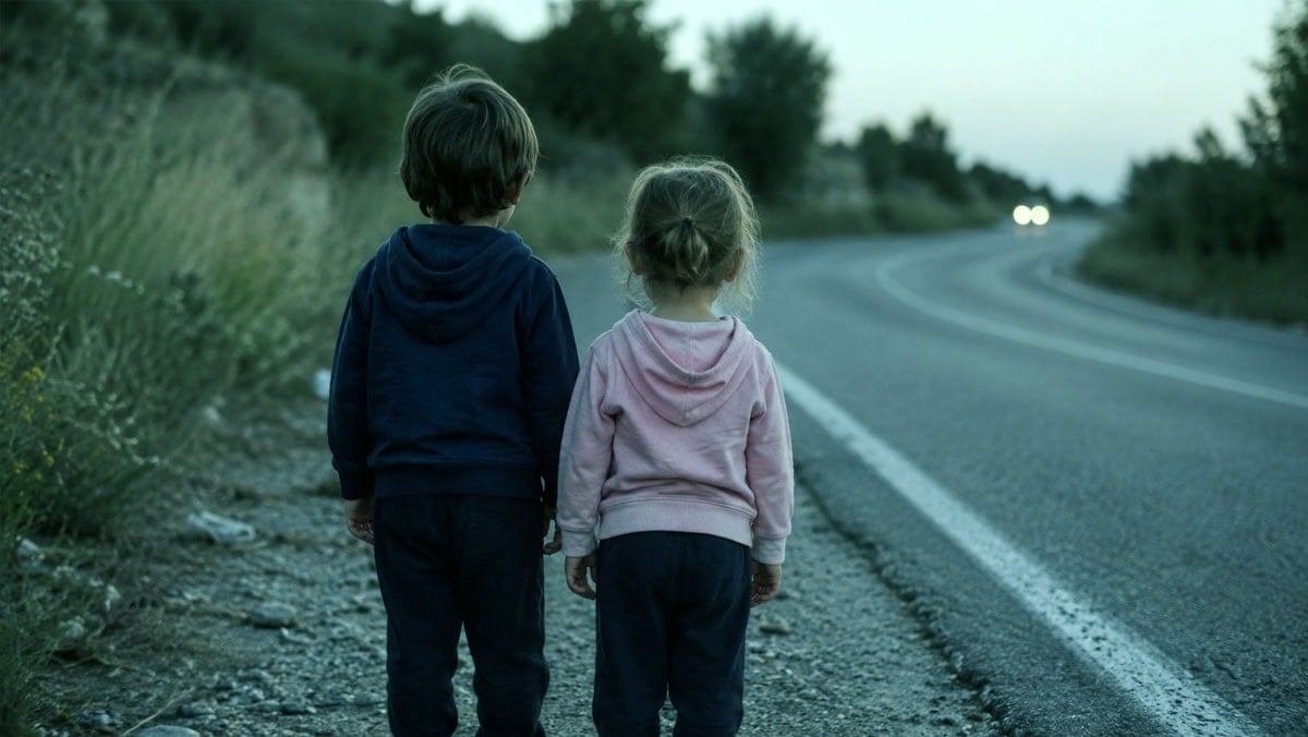 Yol kenarında terk edilen 3 ve 5 yaşındaki iki çocuk hem Portekiz'i hem Fransa'yı ayağa kaldırdı