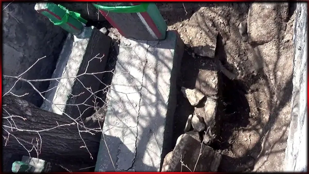 800 yıllık türbede defin aramışlar