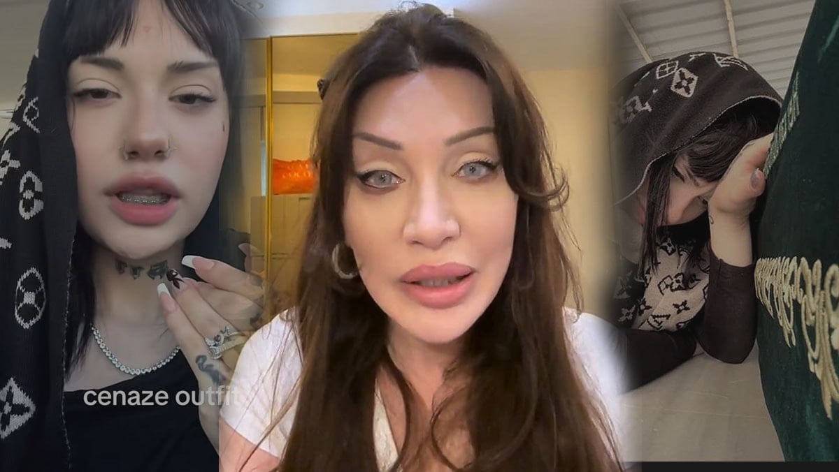 Umut Akyürek’in kızı dedesinin cenazesinde TikTok çekti: Hadise ve Gülşen’i suçladı