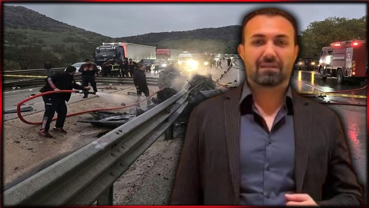 AKP'li eski vekilin yeğeni trafik kazasında yanarak can verdi