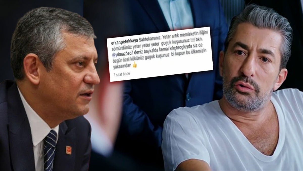 Erkan Petekkaya’dan Özgür Özel’e olay sözler! Paylaşımı apar topar sildi