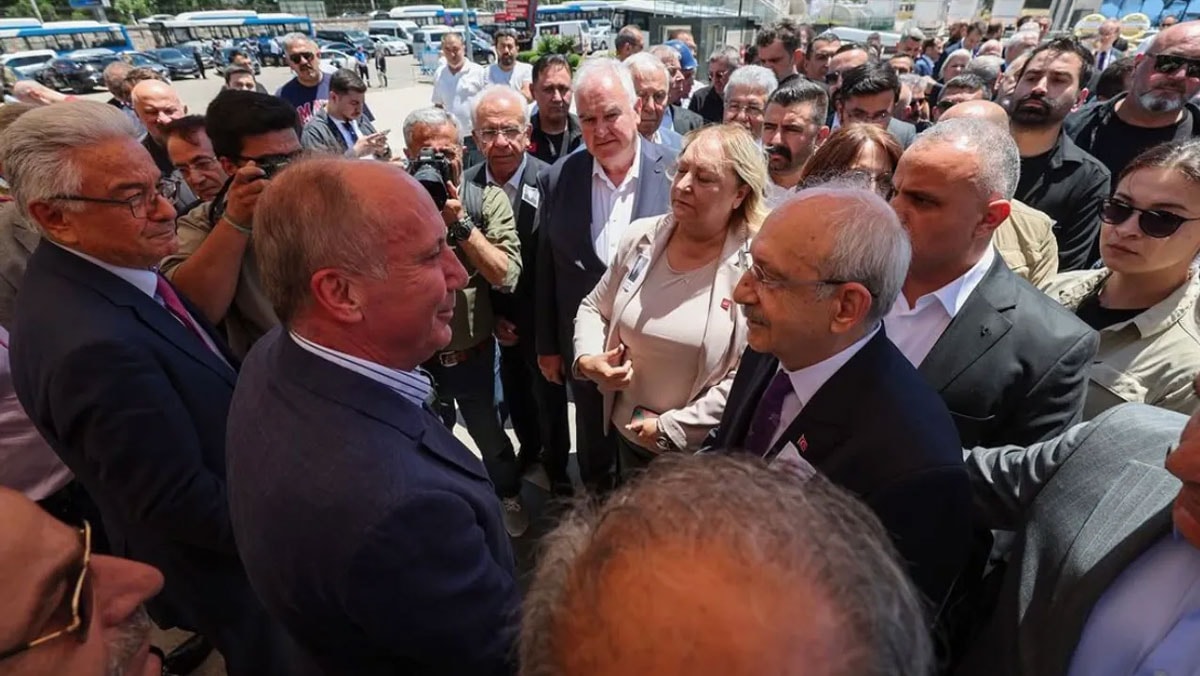 Muharrem İnce ve Kemal Kılıçdaroğlu yıllar sonra aynı karede