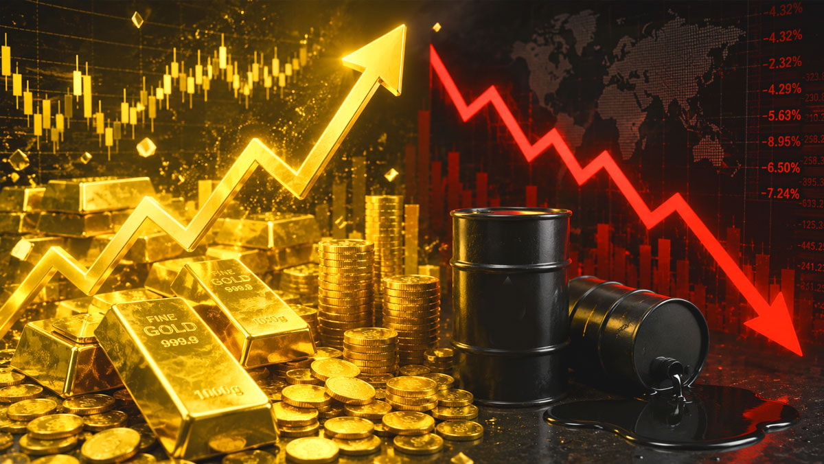 Tarihi anlaşma piyasaları sarstı: Altın yükseldi, petrol çakıldı