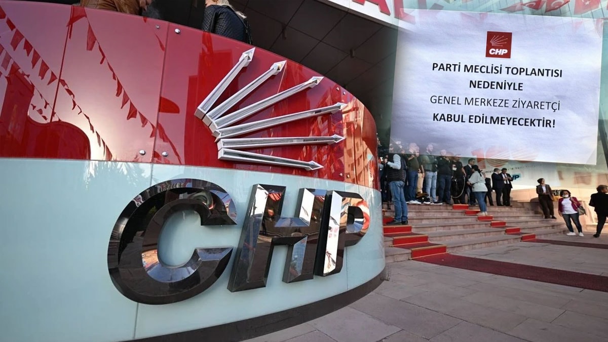 CHP Genel Merkezi'ne giriş yasağı