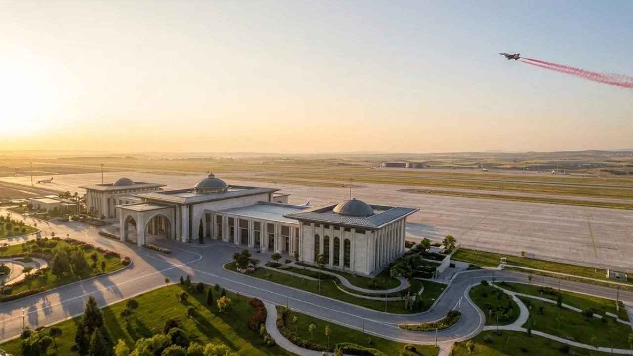 Saray’ın yanına VIP havalimanı açılıyor
