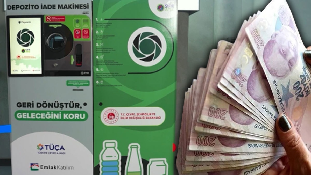 Bugünden itibaren devreye girdi: Çöpünü atan ATM’den parasını çekecek