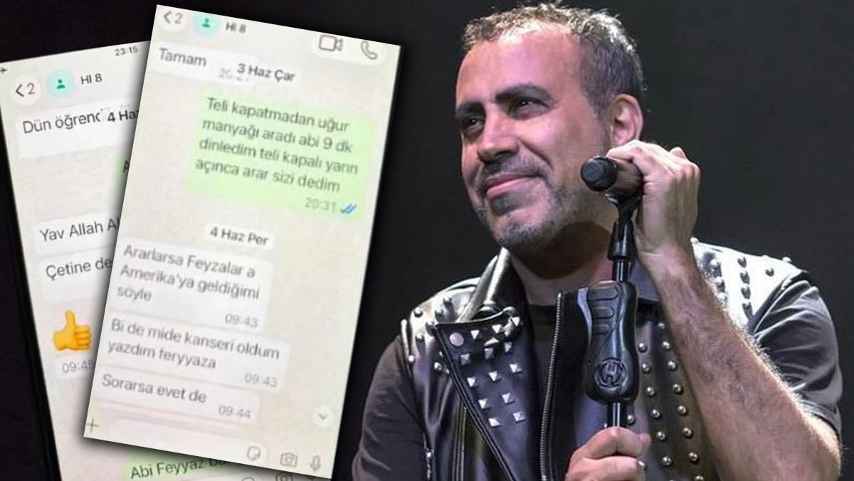 Haluk Levent'in asistanıyla WhatsApp yazışmaları ortaya çıktı: Mide kanseri oldu de!