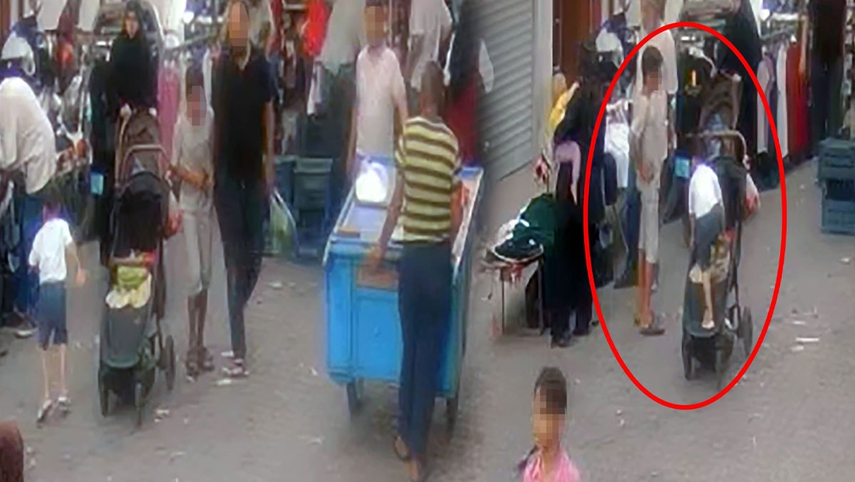 12 yaşındaki çocuğu suça sürükledi! Pazarda yankesicilik yaptırdı