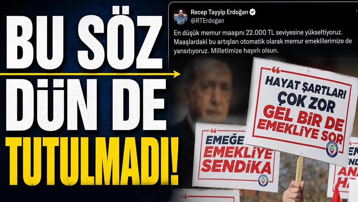 Erdoğan'ın sözü yine havada kaldı