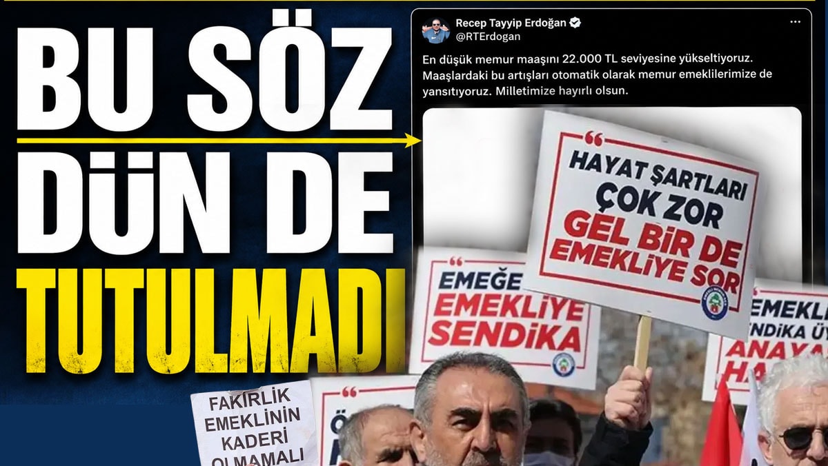 Erdoğan'ın sözü yine havada kaldı