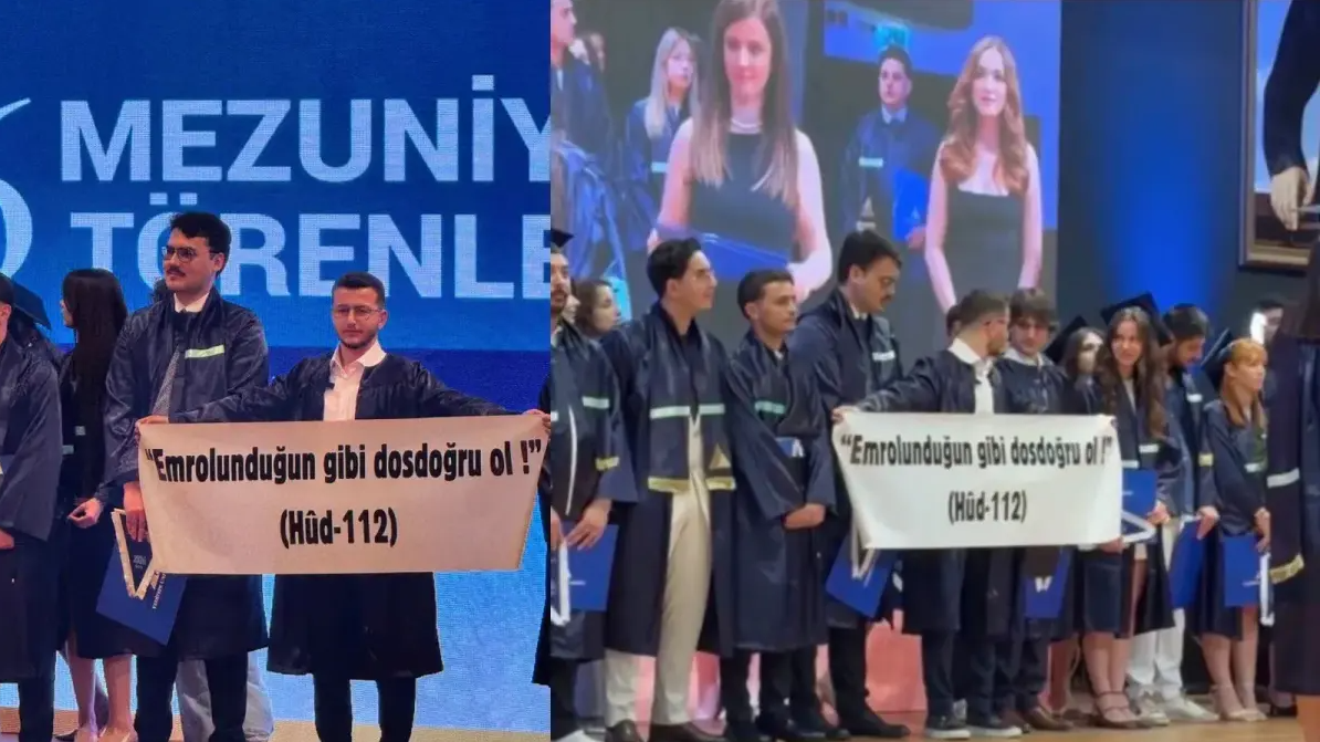Ayetli pankartıyla gündem olmuştu: Cumhurbaşkanı'na hakaretten tutuklandı
