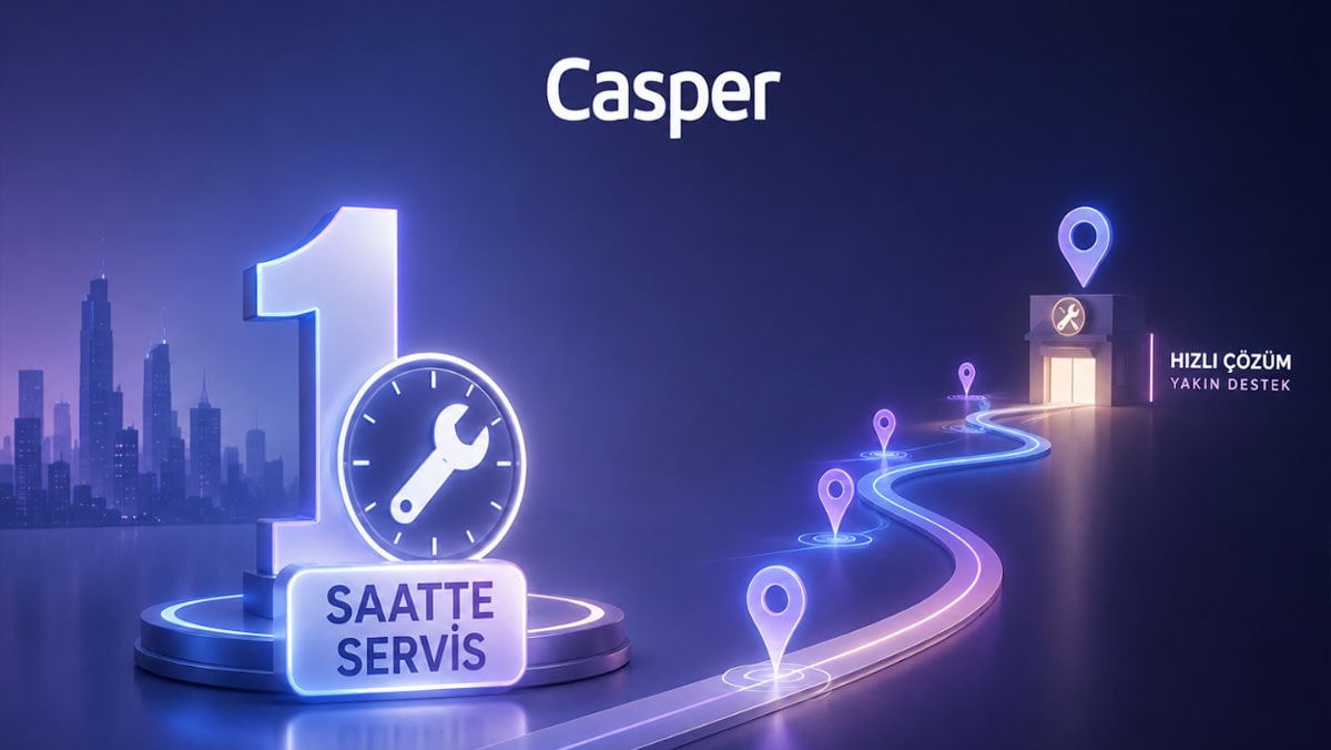 Bilgisayarlarda Hızlı Onarım Süreci Nasıl İşler? Casper 1 Saatte Servis Nedir?