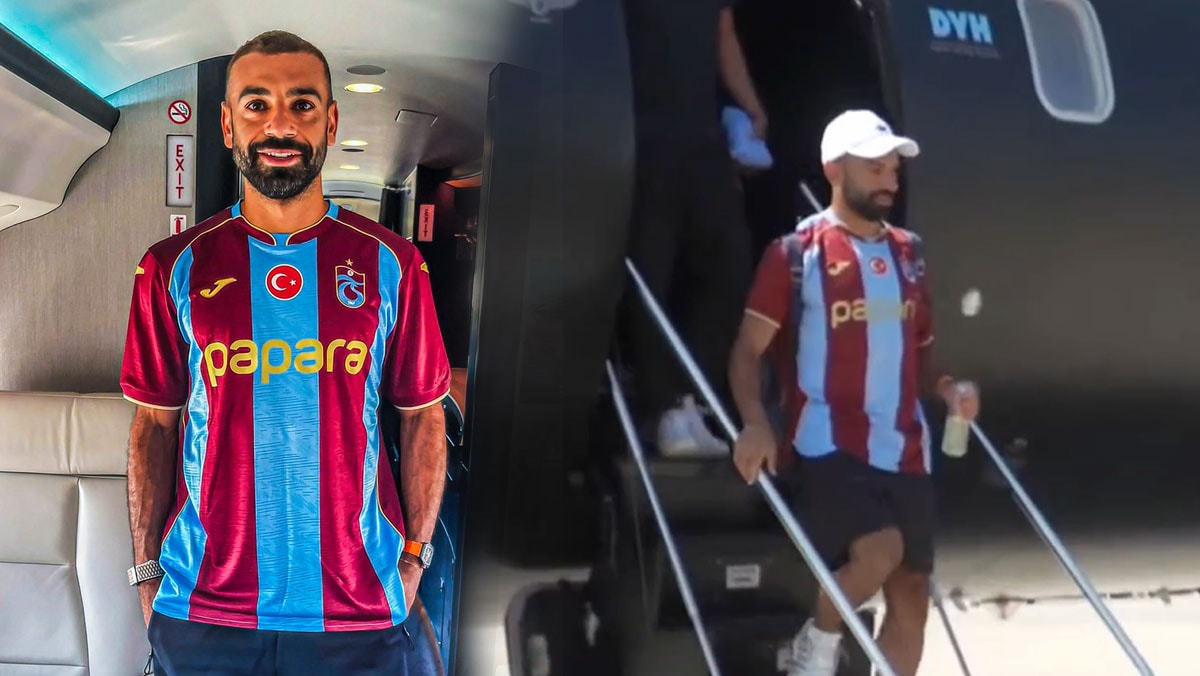 Muhammed Salah Trabzonspor için Türkiye'ye ayak bastı