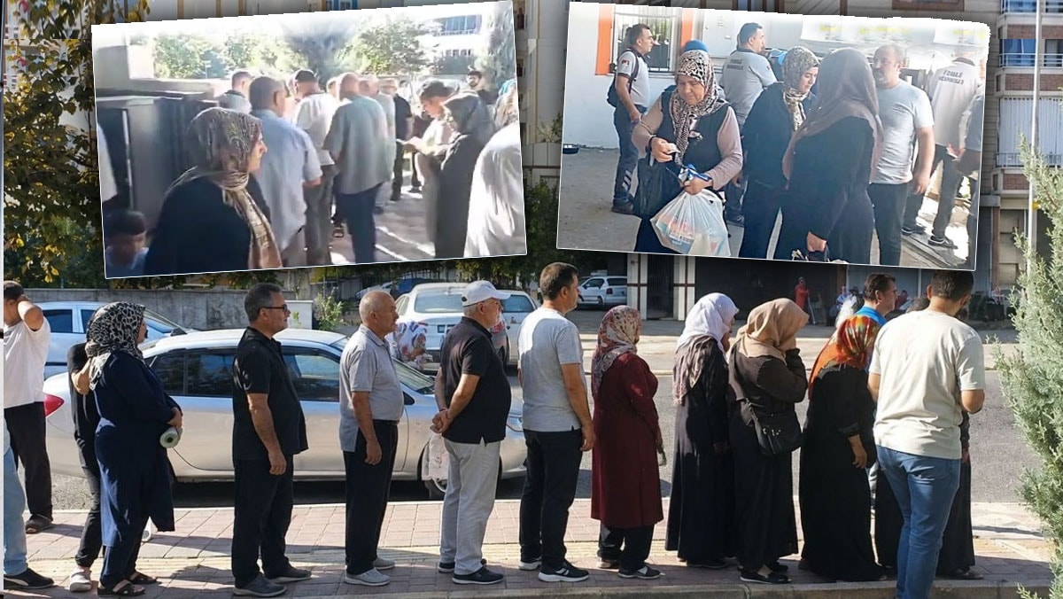 Yokluğun fotoğrafı: Emekli ve dar gelirli ucuz et kuyruğunda