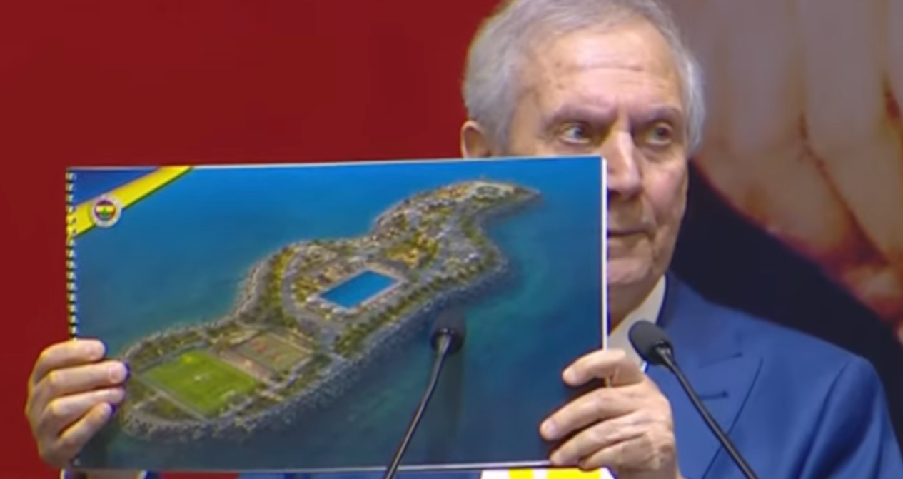 Fenerbahçe ada kuruyor: Aziz Yıldırım'dan çılgın proje