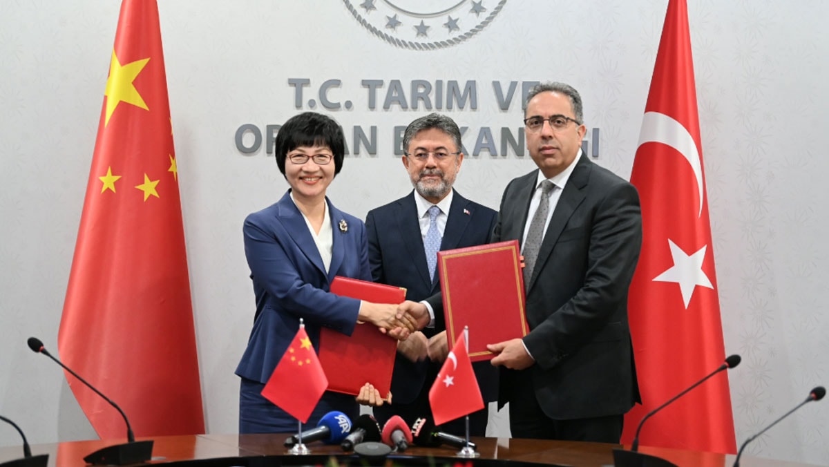 Türkiye ile Çin el sıkıştı